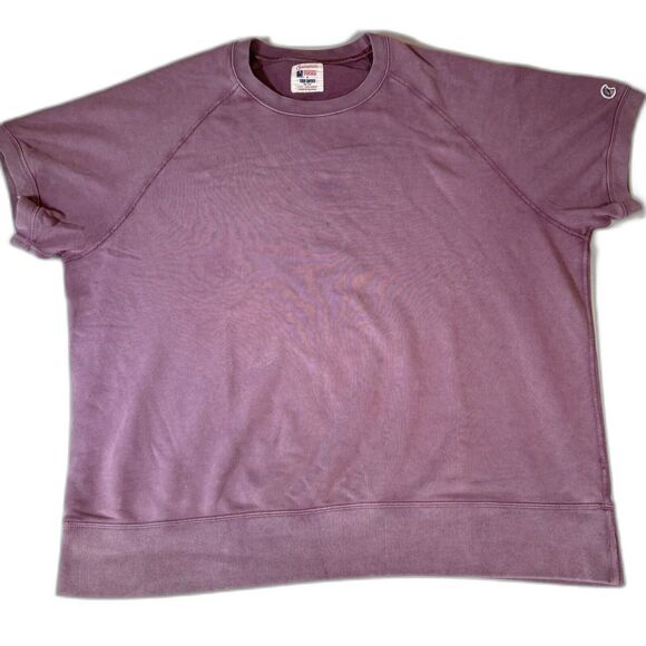 Champion x Todd Snyder Shirt Mens Short Sleeve Heavy Thick Fleece Size 2XL - Picture 1 of 13